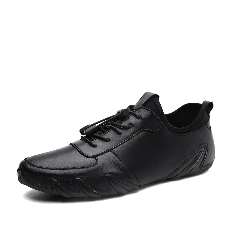 Мужская повседневная обувь из натуральной кожи ручной работы с осьминогом