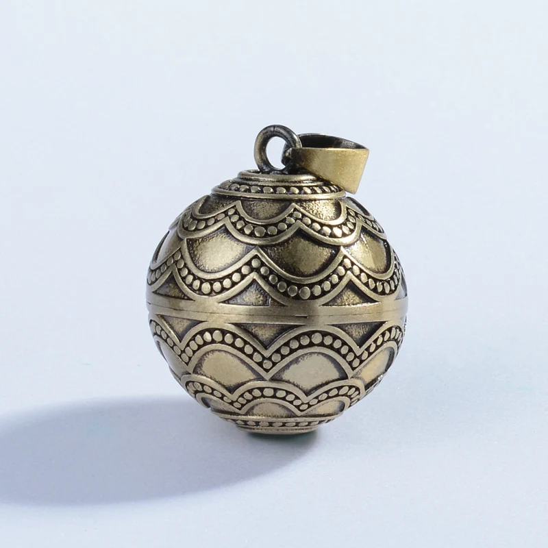 Женская винтажная подвеска Eudora медная в виде соснового конуса 20 мм стиле