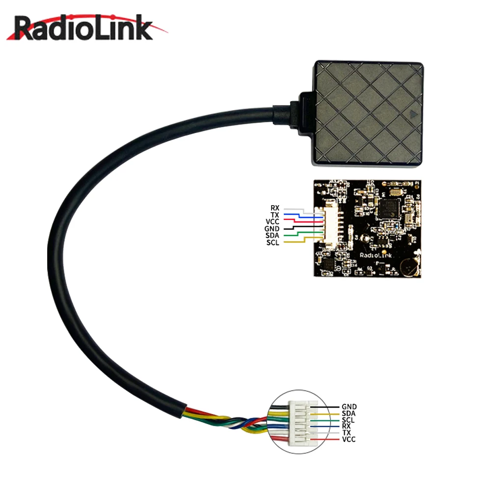 Радиоуправляемый Контроллер полета Radiolink TURBO PIX V1.0 с модулем PPM SBUS и мини-GPS M8N