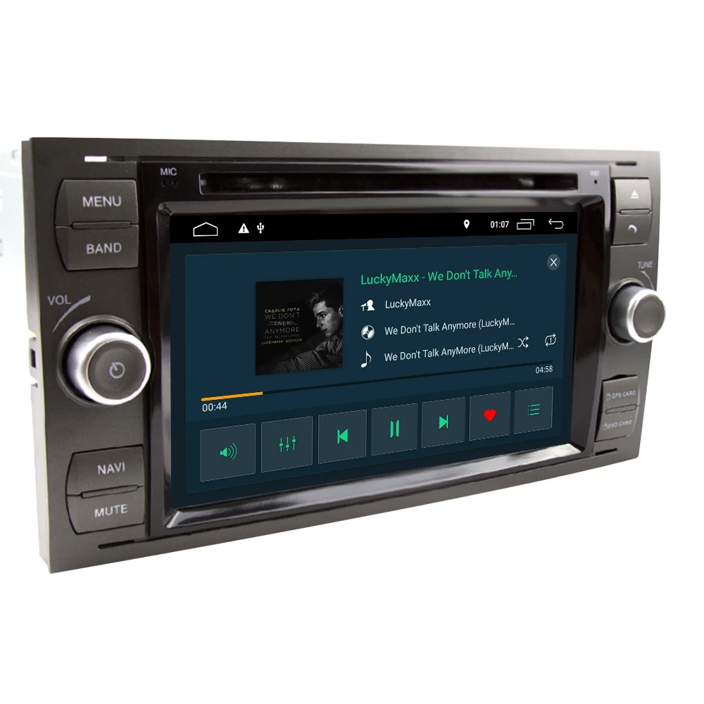 Eunavi 2 din Android 9,0 автомобильный DVD gps Радио стерео для Ford Mondeo S-max Focus C-MAX Galaxy Fiesta форма Fusion мультимедийный ПК DSP