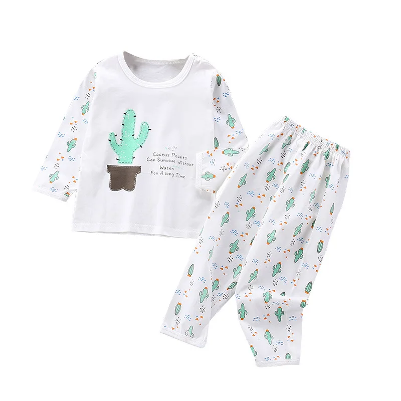 

2021 Fashion Unisex Winter Clothes Autumn New Style Children Clothing Cotton Baby Cute Boutique Outfits O-Neck Kids Winter Set