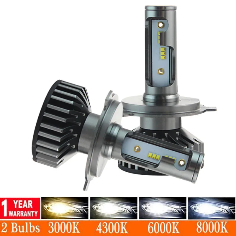 

Elglux Car Headlight H4 80W 12000LM LED H7 Canbus H1 H3 H8 H11 9005 9006 6500K car Styling Auto Headlamp Fog Light Bulbs