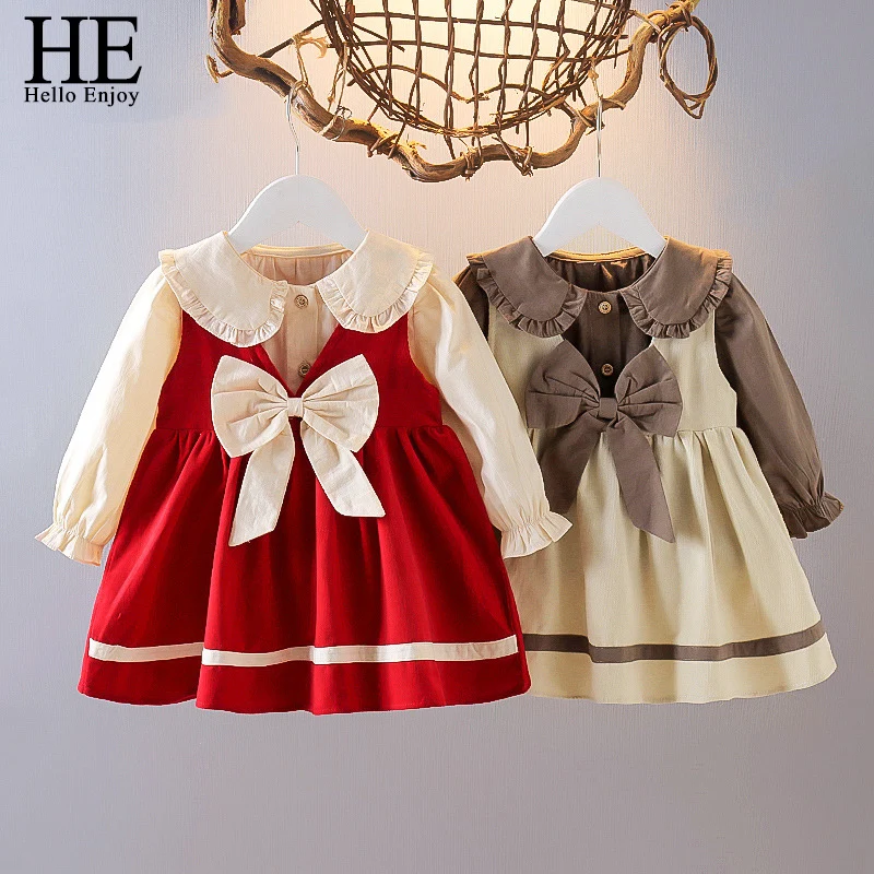 HE Hello Enjoy/милые наряды комплект одежды принцессы из 2 предметов для маленьких