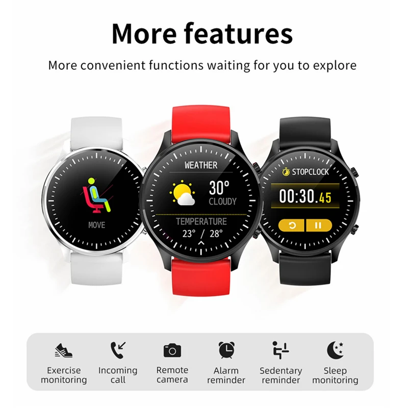 

G21 Smart Watch Women DIY Watch full touch IP68 Waterproof Clock Fitness Tracker Heart Rate Monitor Watch for Xiaomi Huawei