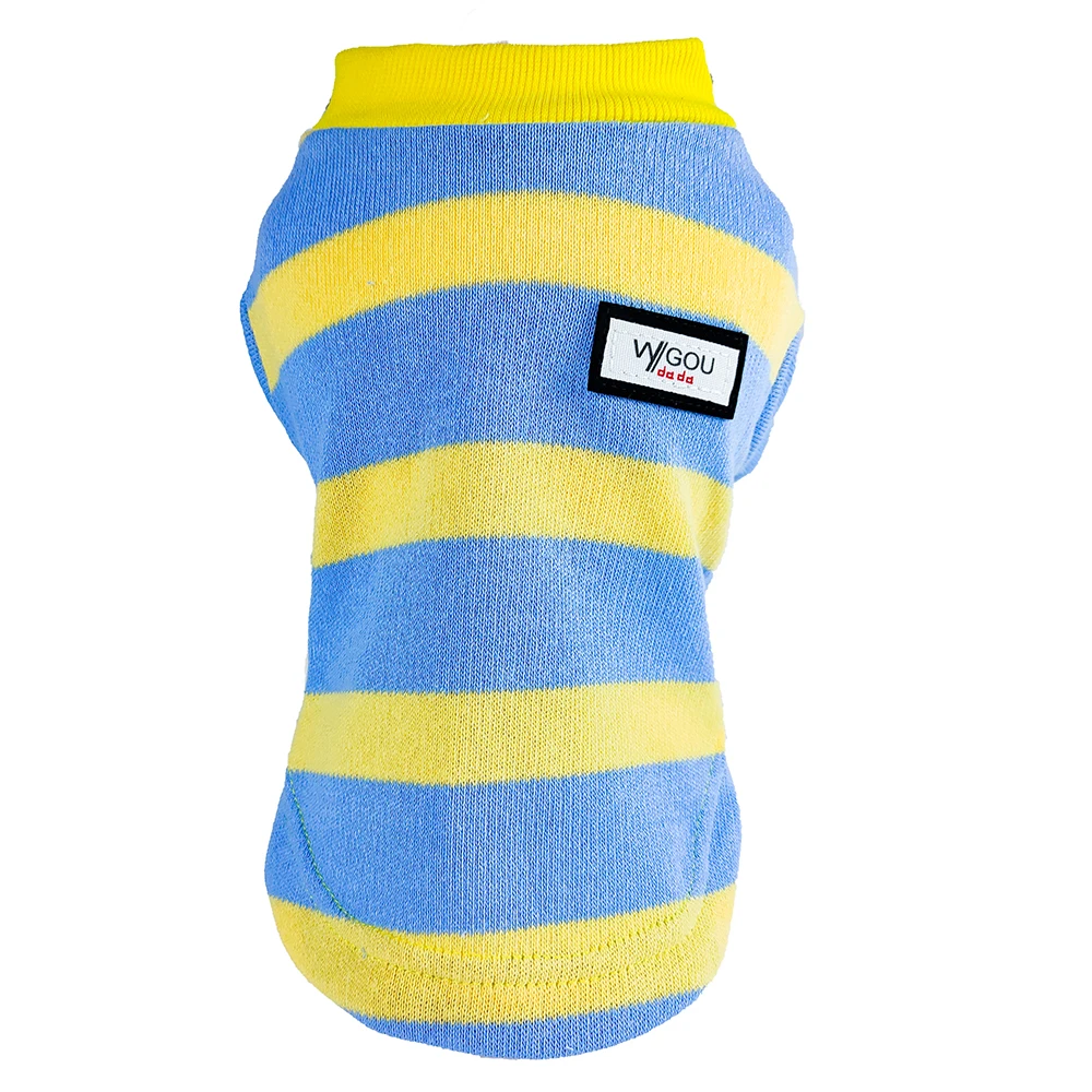 

100% Cotton Cat Dog Knitted Sweater Chihuahua Yorkie Apparel For Small Dog Pullover Clothes Machine Washable Pet Supplies