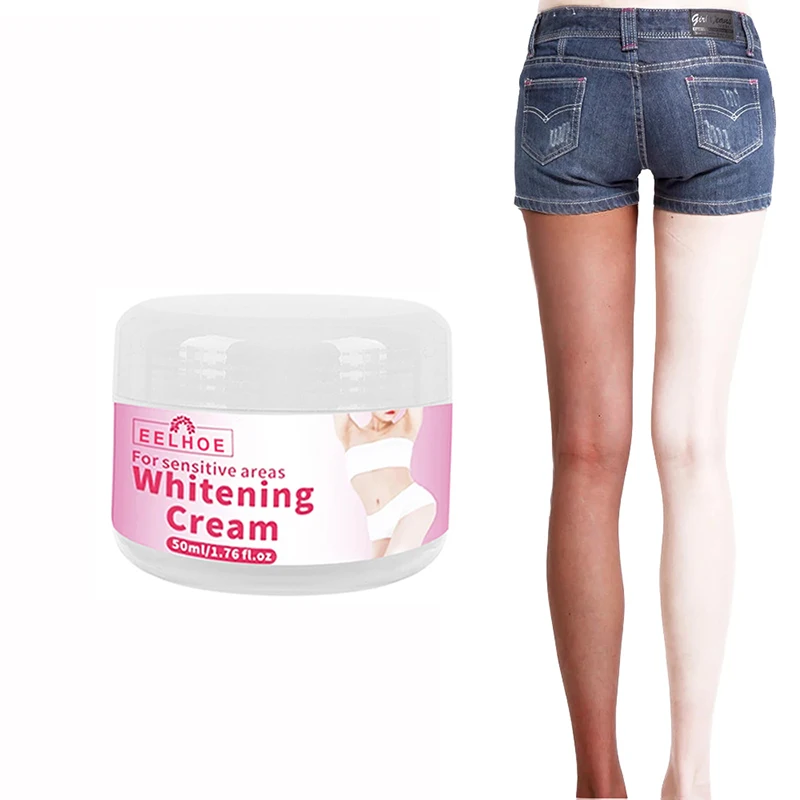 

Whitening Cream Bleaching Face Lightening Body Cream Underarm Armpit Whitening Cream Legs Knees Private Parts White Care 50 g