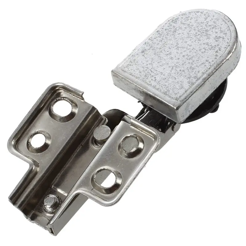 Пара 1 &quotпластиковая чашка стеклянная дверь 90 градусов угол скрытый шарнир