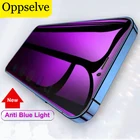 Закаленное стекло твердостью 9H для iPhone 13, 12, Mini, 11 Pro, XS, Max, XR, X, 7, 8, 6 S Plus, защита экрана с мягкими краями и защитой от синего света