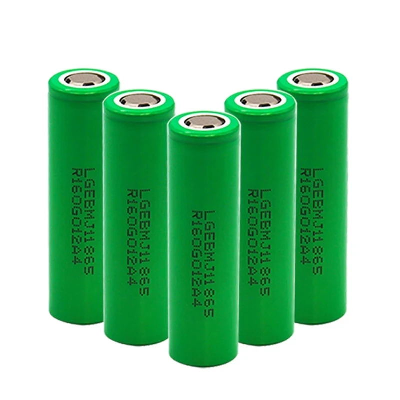 1-10PCS 100% Original MJ1 3.7 v 3500 mah 18650 Lithium Rechargeable Battery For Flashlight batteries for LG 3500mah battery | Электроника