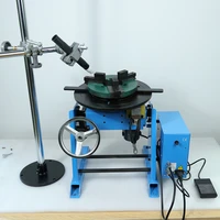 hd 50 girth automatic 50kg welding positioner welding turntable with wp200 chuck and torch holder