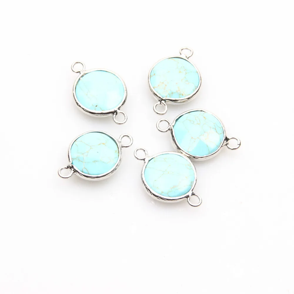 Натуральный зеленый камень модный кулон с кристаллами красивая капля воды