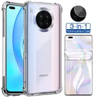 Противоударные чехлы для Huawei Honor 50 Lite чехол + стекло для Honor 9 X 10 X-Lite защитный чехол Honor 50 Lite Pro SE чехол хуавей хонор50 лайт Protective Case Honor50 Lite