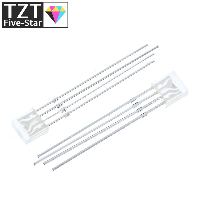 Прямоугосветодиодный светодиод s 100 Diod RGB рассеянный катод/анодный квадратный 2*5*5