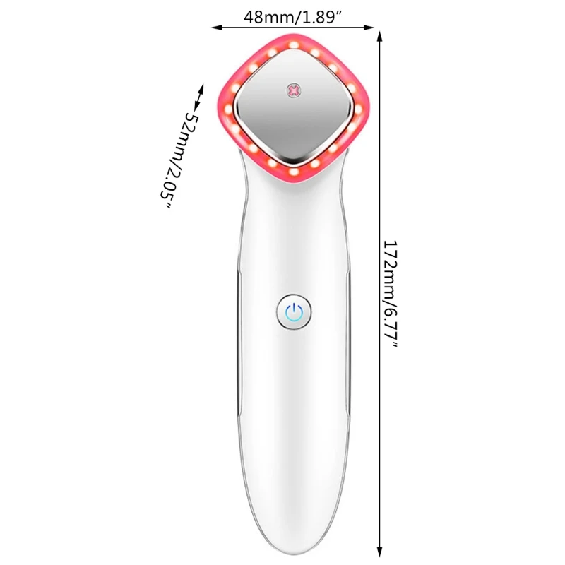 

Electric Essence Importer USB Rechargeable LED High Frequency EMS Facial Vibrati M89F