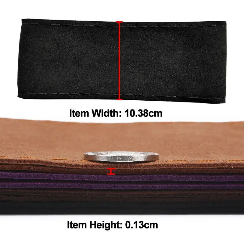 

For 37-38CM Steering Wheel Cover Hand Sewing Suede Durable High quality