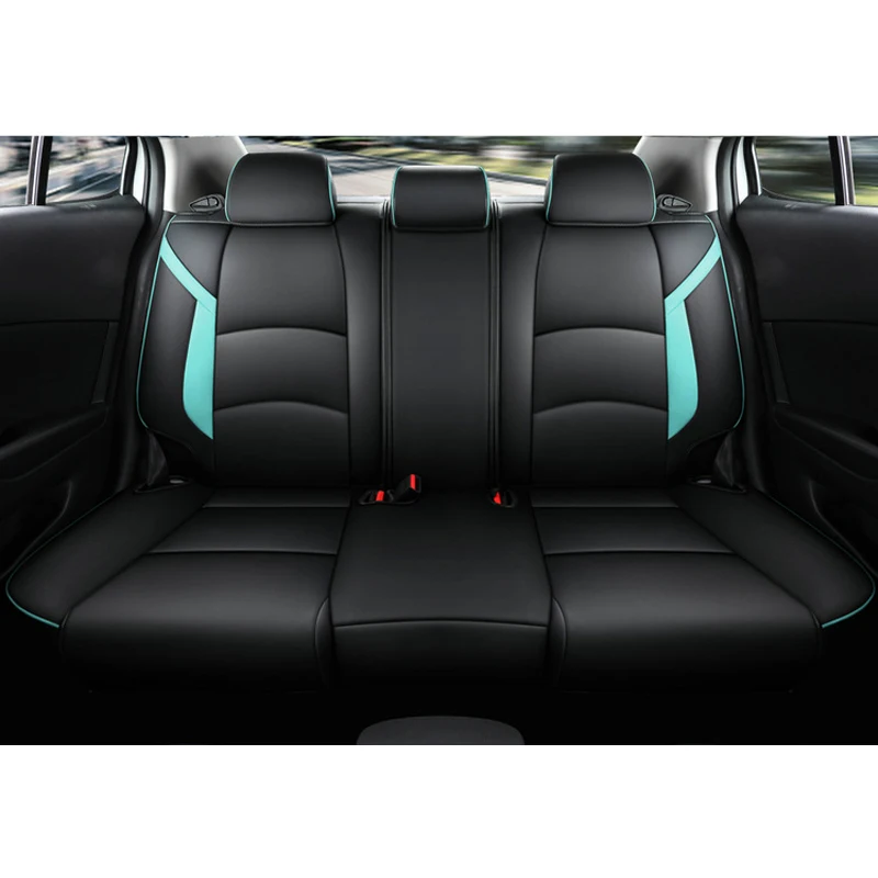 Роскошный кожаный чехол на сиденье автомобиля водонепроницаемый для Mazda 3 Axela 2014