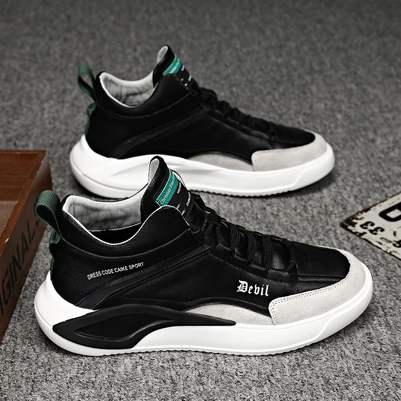 

Мужская спортивная обувь, модная спортивная обувь, кроссовки, высокие мужские повседневные мужские спортивные кроссовки для спортзала в ви...