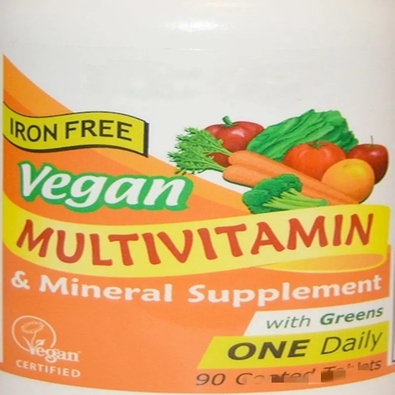 

Разнообразные составные витаминно-минеральные добавки, без железа, 90 штук