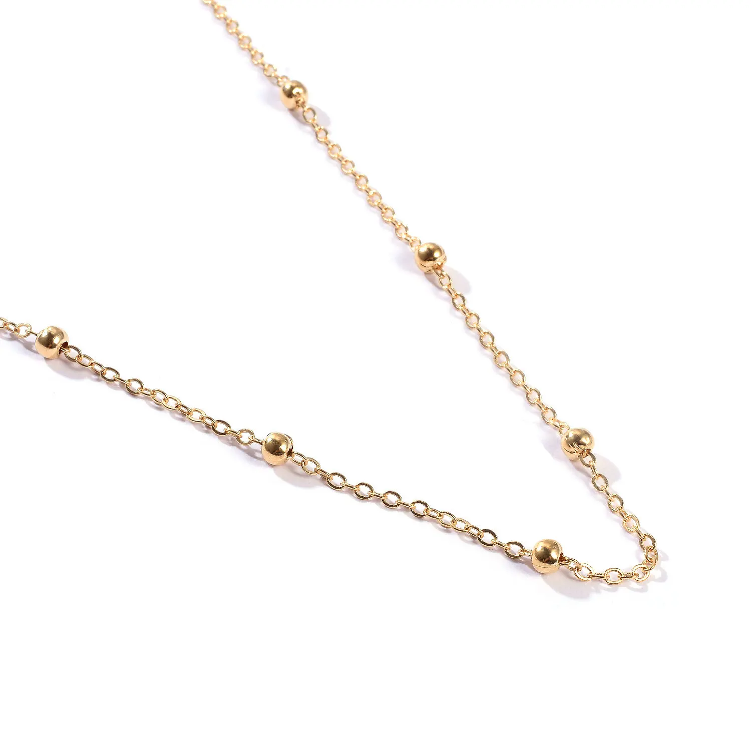 HebeDeer женские бусы колье ожерелье цепочка ювелирное изделие женское желтое