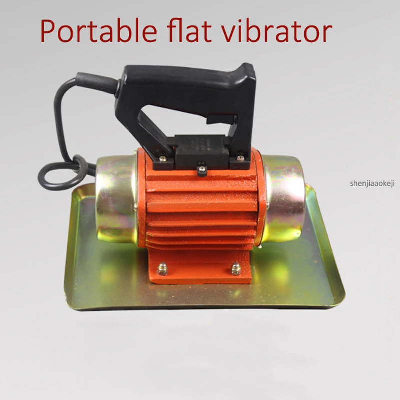Многофункциональный однофазный вибратор для плоского бетона портативный