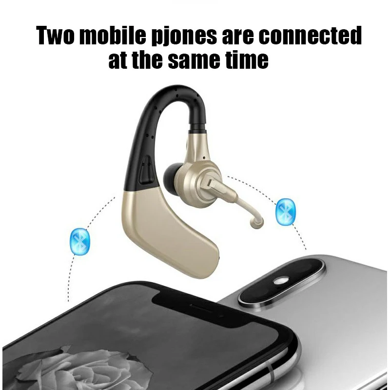 englai m8 replaceable battery super long standby wireless car bluetooth headset 5 0 sport hanging ear business headset free global shipping