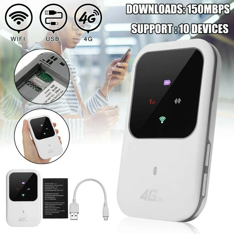 4G LTE мобильный широкополосный Мини Wi-Fi беспроводной маршрутизатор Горячая точка
