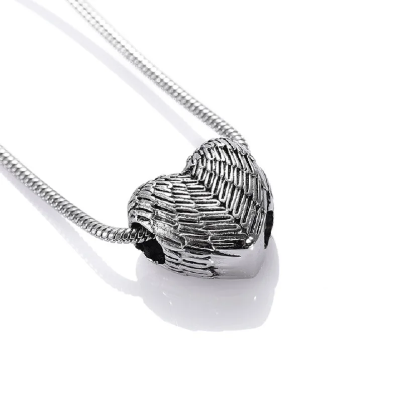 Декоративный подвес кремации кулон ожерелье держать ПЭТ/человеческого пепла