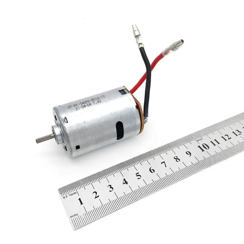 Мотор 540 и комплект редукторов 17T для Wltoys 12428 12423 1/12 запчасти радиоуправляемых
