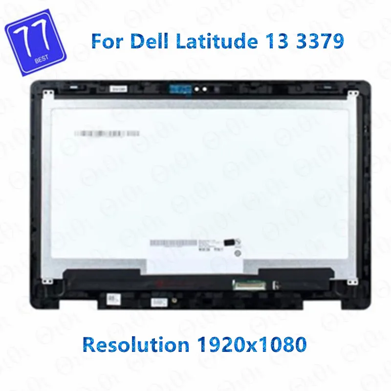

Original 13.3" FHD 1920X1080 LCD Touch Screen Replacement for Dell Latitude 13 3379 digitizer LED Display Assembly NV133FHM-A11