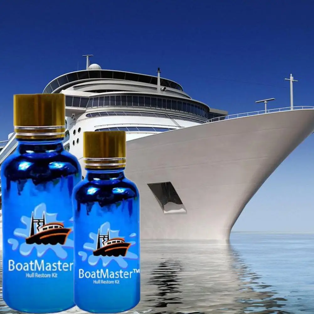 

30/50ml Ship Owner's Hull Repair Kit Waterproof Marine on Liquid Coat Any Repair Damage Coat Repair Board Gel D3T2