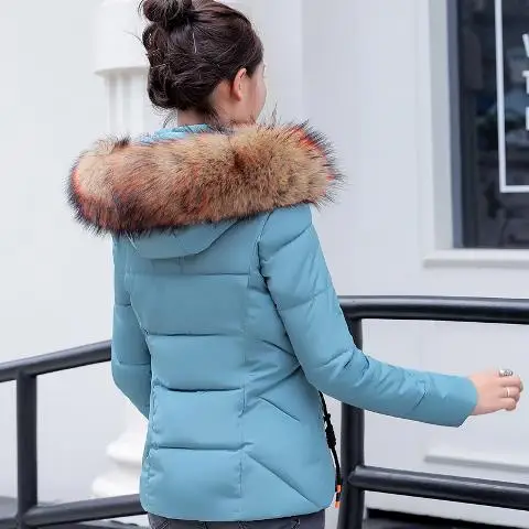 Женская парка с капюшоном ALMUERK теплая хлопковая большого размера на зиму | одежда