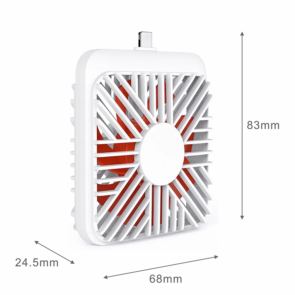 

Creative USB Mobile Phone Fan Portable Mini Summer Radiator Fan Handheld Air Cooler for iPhone Android Smartphone Type C