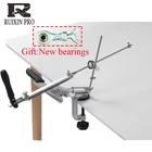Система заточки ножей Ruixin pro из алюминиевого сплава с новым подшипником, набор точильных камней Apex edge с поворотом на 360 градусов и постоянным углом