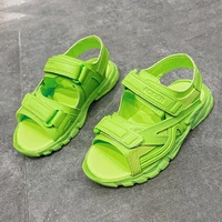 2020 baby boy sandals black green pink infant girl sandals toddler summer walking shoes sport casual sandals sneaker beach shoes