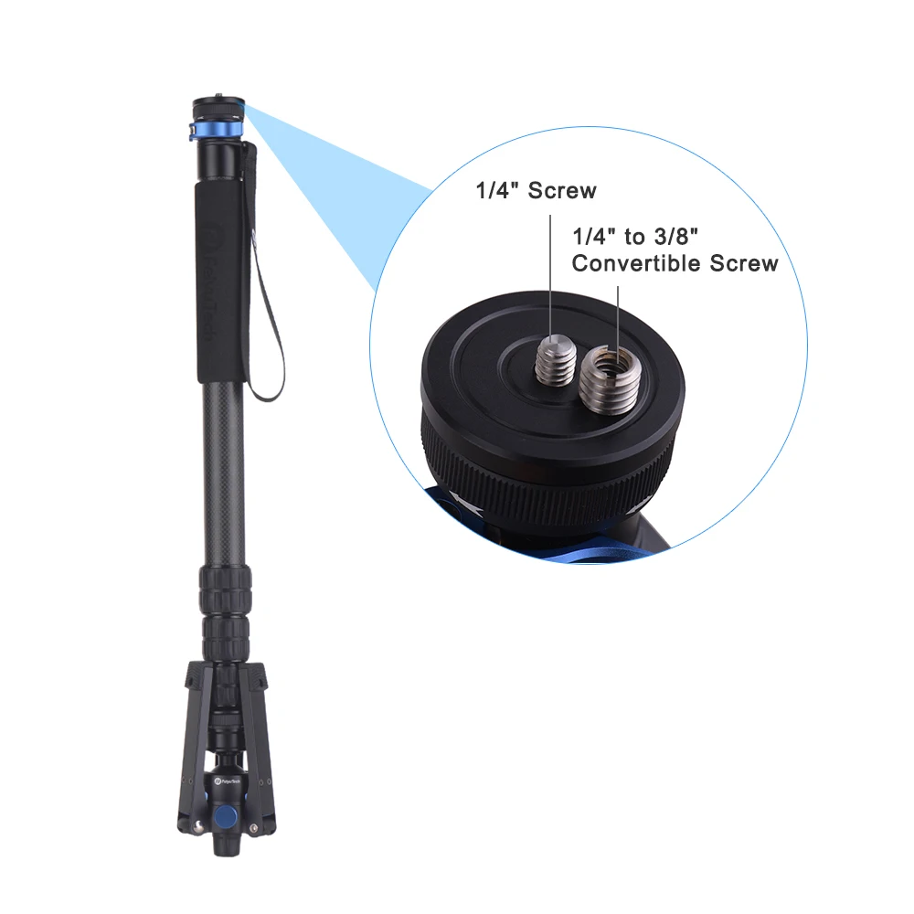 Гибкий монопод FeiyuTech для камеры кронштейн трубка 1/4 дюйма винтовое крепление Canon