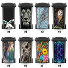 Красивая самодельная наклейка в виде мусорного ведра, Настенные обои, настенные Стикеры, домашний декор, кухонные аксессуары, наклейки, наклейки для обновления, 3d стикер, праздничный подарок