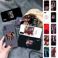 maiyaca spanish tv series elite printing drawing phone case cover for iphone 13 se 2020 11 pro xs max 8 7 6 6s plus x 5 5s se xr