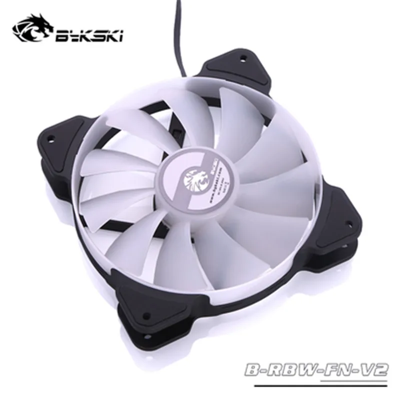 Bykski B RBW FN V2 RGB PC чехол Охлаждающие вентиляторы 5 в 3PIN бесшумные 120x120x25 мм вентилятор