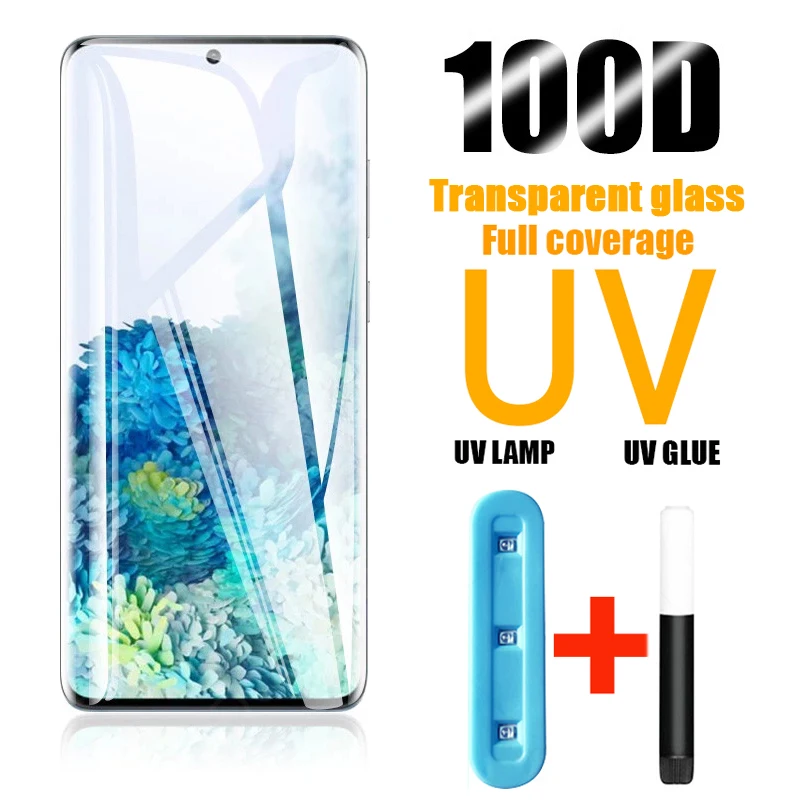 Закаленное стекло для Samsung Galaxy S10 Plus S9 S8 защита экрана S20 S21 S10e 5G S 9 8 10 e Note 20 Ultra
