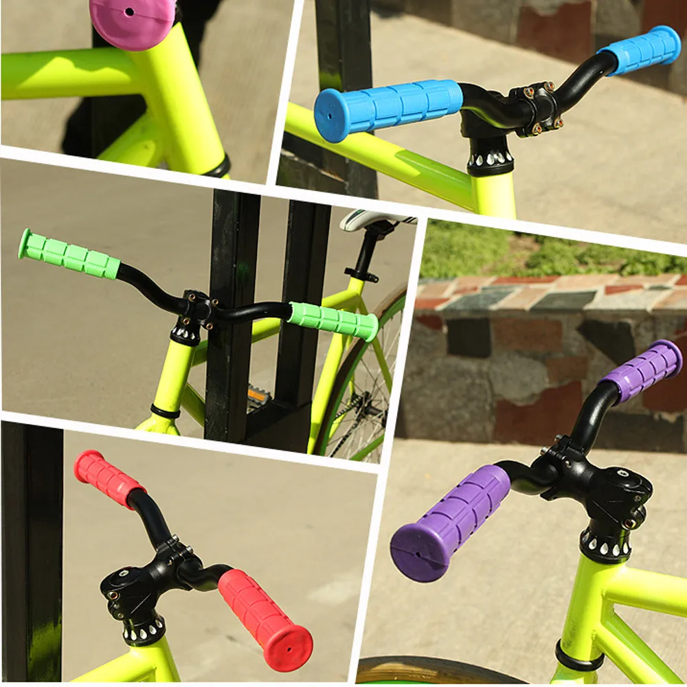 

2021 Bmx Mtb Bike Grips Mountain Bicycle Bike Handle Handlebar Soft Rubber Bar End mtb parts fiets accessoires