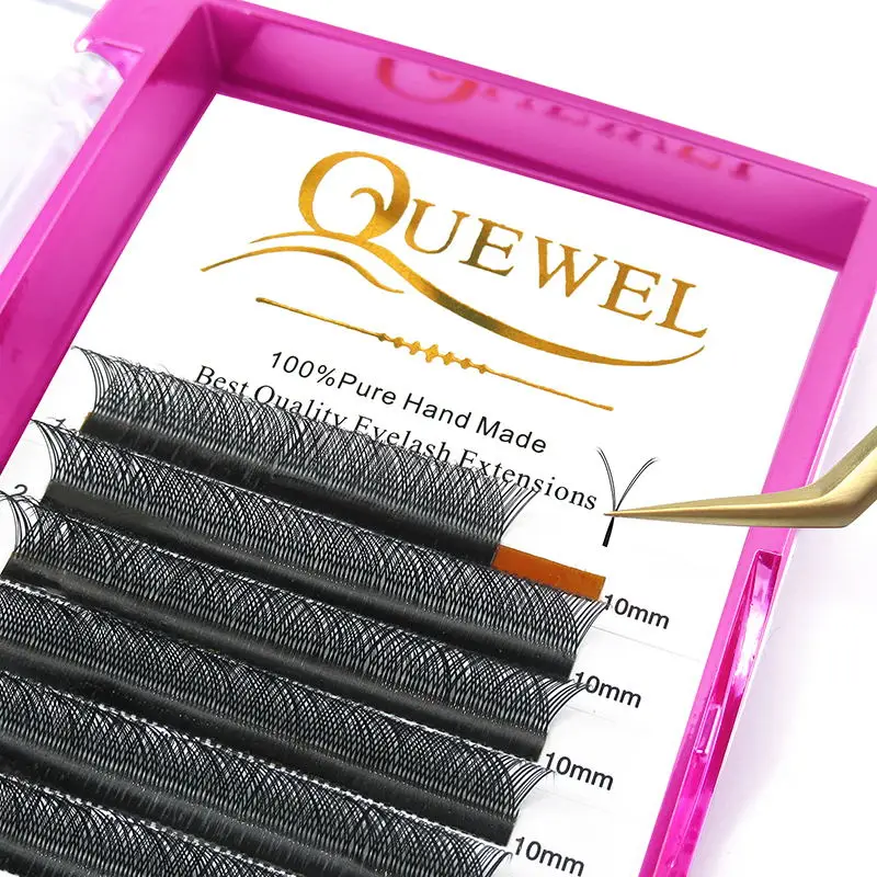 Y образные Накладные ресницы с двойным наконечником YY натуральные легко прививки