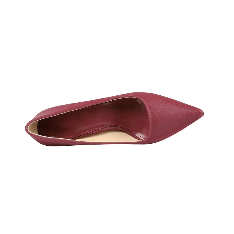 

Concise Ladies Shoes Solid Women Pumps Office Lady Stiletto Extreme High heels Female Shoes PU zapatillas mujer