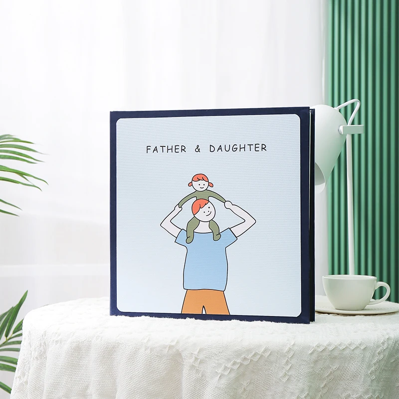 

Cartoon Handmade Photo Album Self Adhesive Scrapbooking Baby Photo Album Diy Anniversary Gift Fotoalbum Storage Supplies DI50XC