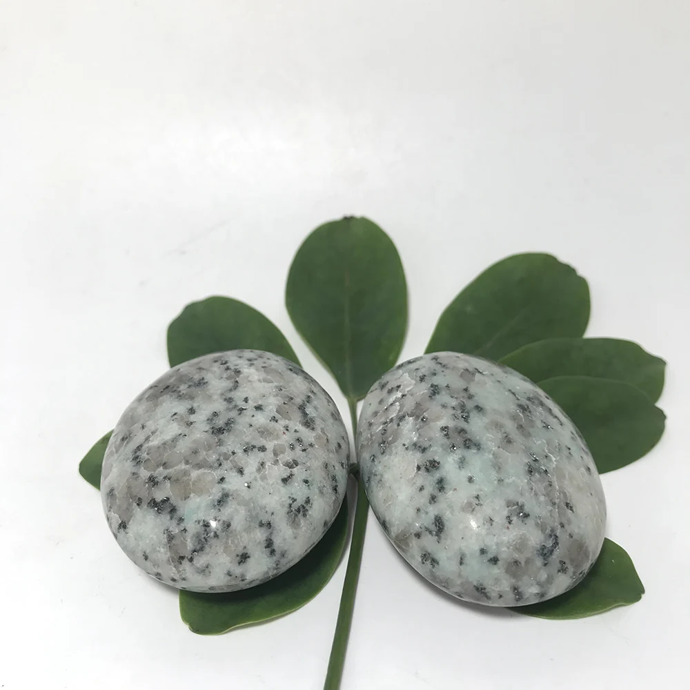 Высокое качество киви яшма Пальма форма камня ручной работы и полированный для