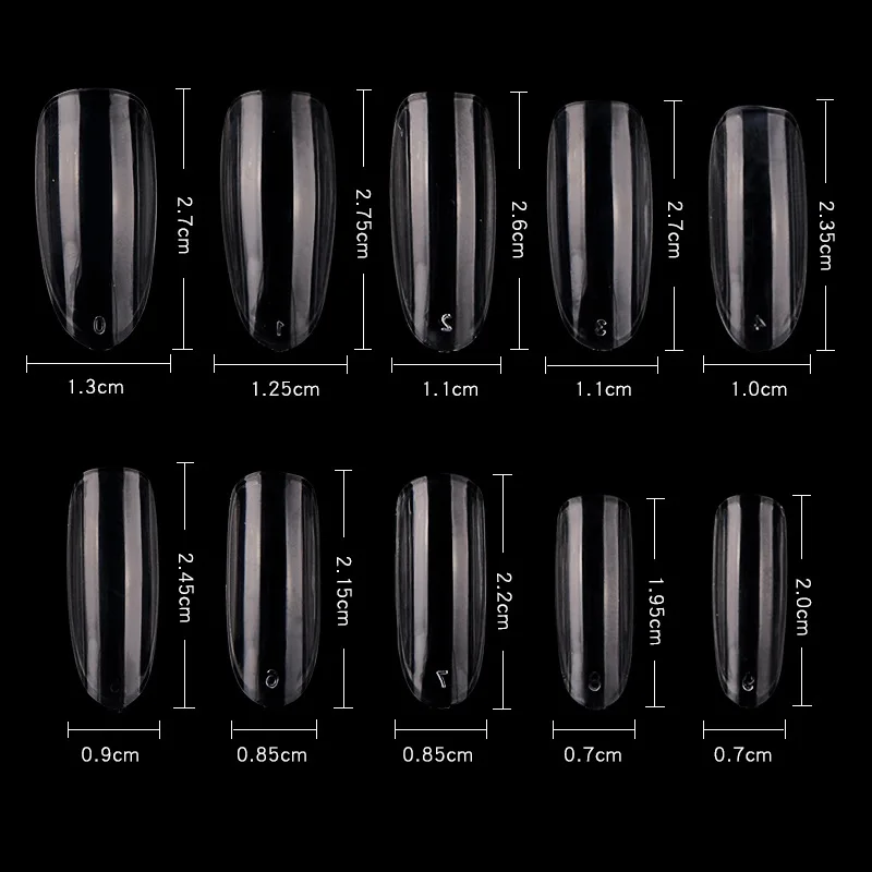 Оптовая продажа DIY 500 шт/партия натуральные средние овальные круглые короткие