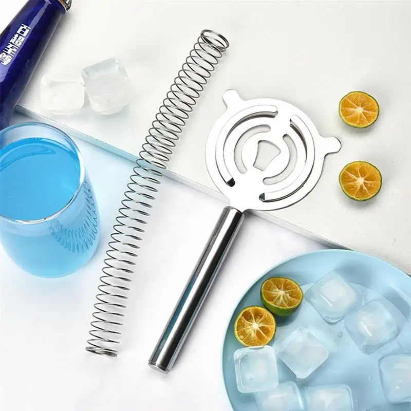 

Bar Strainer StainlessSteel Ergonomic Handle Cocktail Strainer Ice Strainer Cocktail Shaker Cocktail Ice Filter Cocina Accesorio