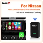 Carlinkit 3.0 Беспроводной Carplay адаптер для Nissan Terrano Titan Versa Patrol Армада Maxima Micra Мурано ногами лист Frontier GT-R for Nissan Terrano Titan Versa Patrol Armada Maxima Micra Murano Kicks Leaf Frontier