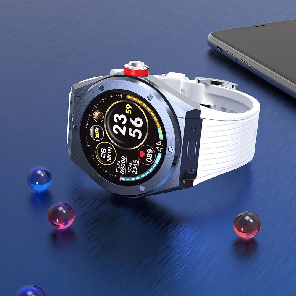 

2021 New Smart Watch Men's Luxury Brand Male Wristwatch Heart Rate Blood Pressure IP67 Waterproof Wholoesale