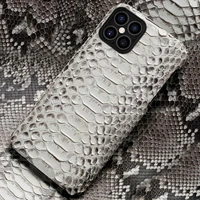 genuine python leather phone case for iphone 12 pro max 12 max 11pro x xs max xr 6 6s 7 8 plus se 2020 snakeskin luxury cover