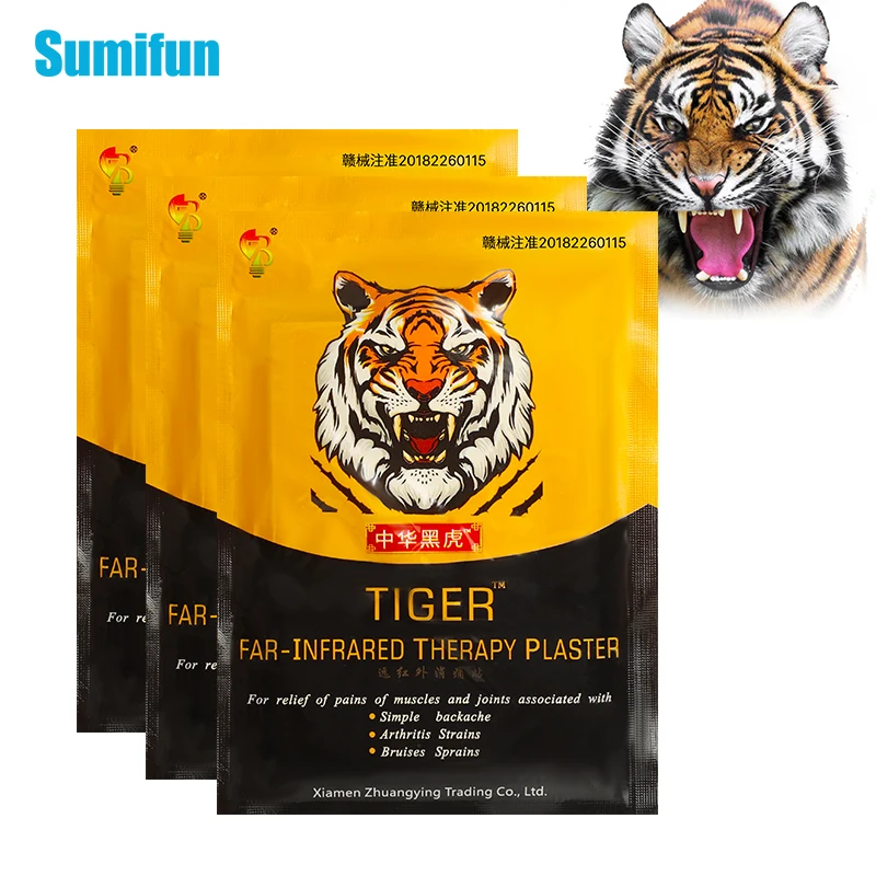 

24pcs Tiger Balm Analgesic Patch Treat Rheumatoid Arthritis Neuralgia Muscle Joint Sprain Pain Relief Body Massage Plaster C2372